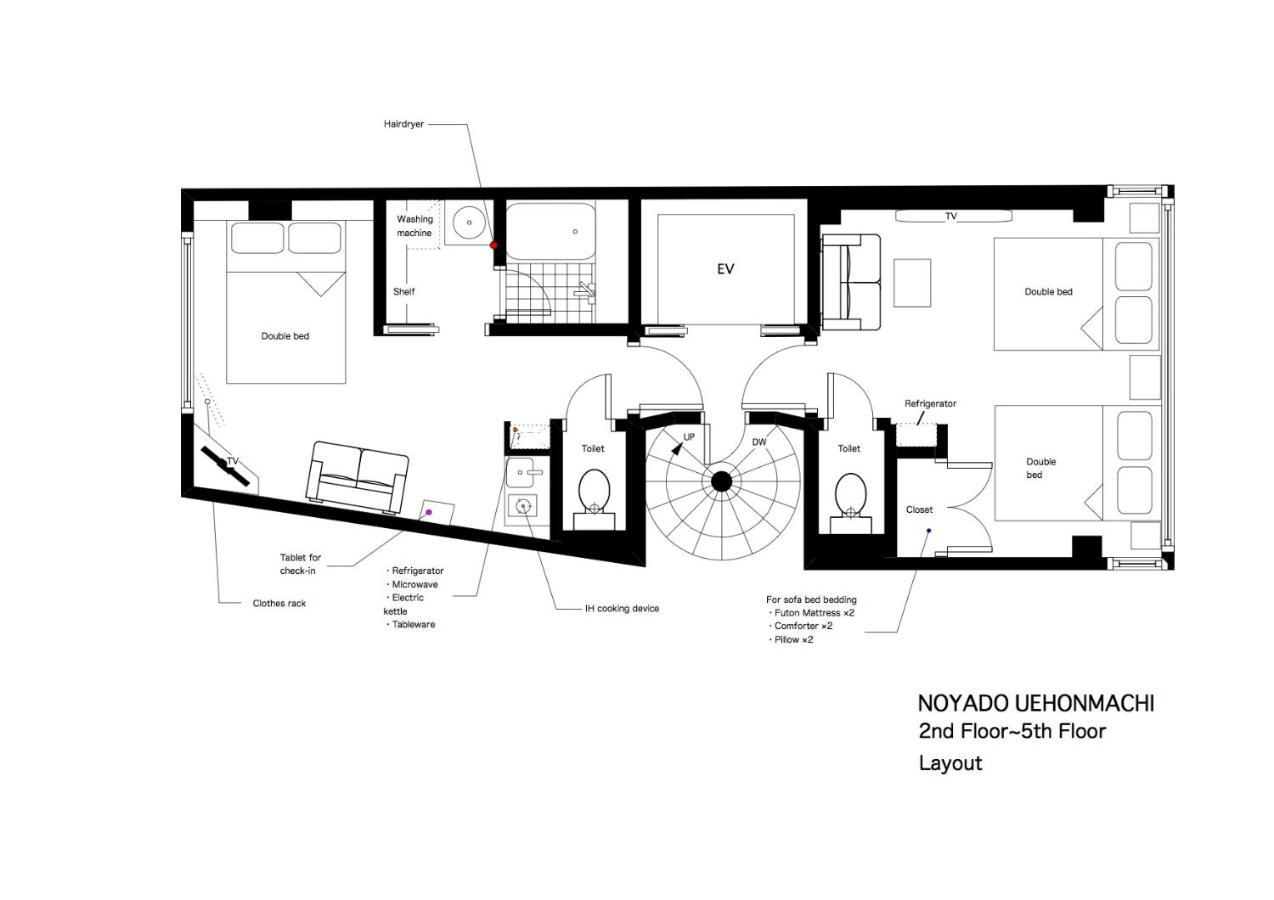 Noyado Uehonmachi Apartment Osaka Exterior photo